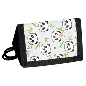 Peněženka Panda šedá-1