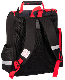 Školní aktovka Auta, černá-3