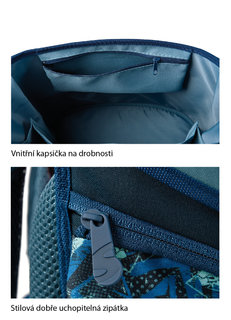 Školní aktovka Cool Robot-11