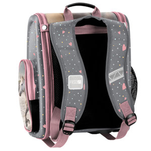 Školní aktovka Horse šedá-4