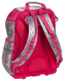 Školní aktovka Pes růžová-4