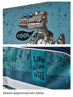 Školní aktovka Cool Robot-9