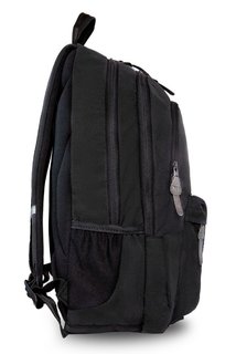 Školní batoh Hippie Sparkling badges black-2