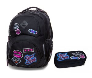 Školní set Dart badges black-1