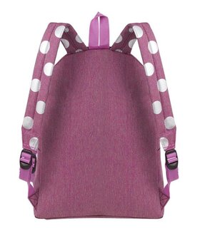 Volnočasový batoh Street Silver dots/pink-3