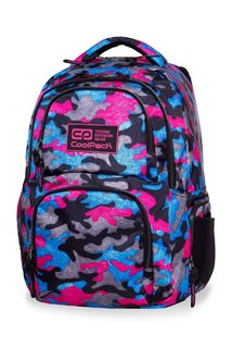 Školní batoh Aero Camo Fusion růžový-1