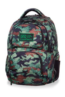 Školní batoh Aero Camo Fusion zelený-1