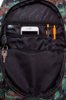 Školní batoh Aero Camo Fusion zelený-6