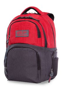 Školní batoh Aero Melange červený-1
