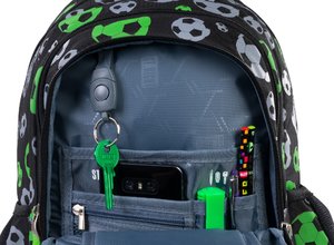 Školní batoh Ball zelený-5