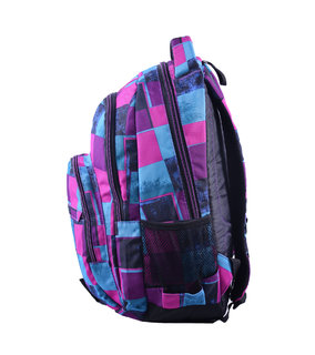 Školní batoh Basic Plaid-4