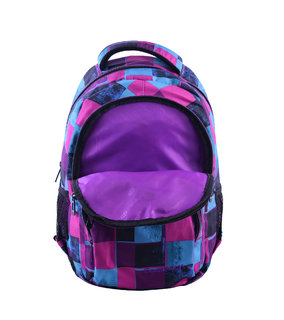Školní batoh Basic Plaid-5