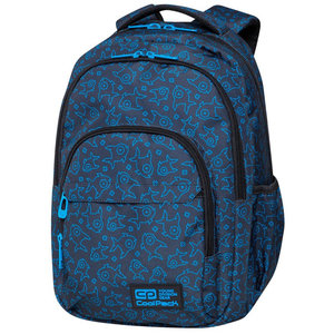 Školní batoh Basic Plus fishbones-1