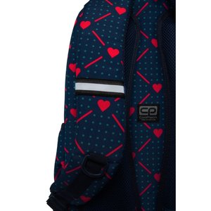 Školní batoh Basic plus Heart link-6