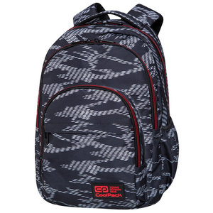 Školní batoh Basic Plus Topo red-1