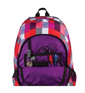 Školní batoh Basic Snow Hills-3