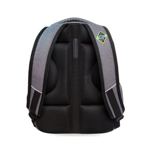 Školní batoh Bentley New badges grey-3