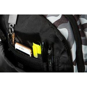 Školní batoh Bentley New badges grey-4