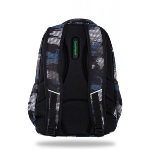 Školní batoh Bentley šedý/zelený-3