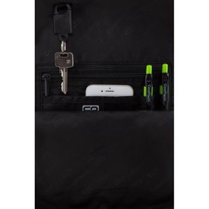 Školní batoh Bentley šedý/zelený-5