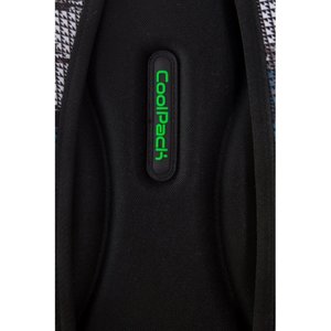 Školní batoh Bentley šedý/zelený-7