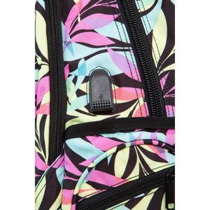 Školní batoh Break Pastel leaves-5