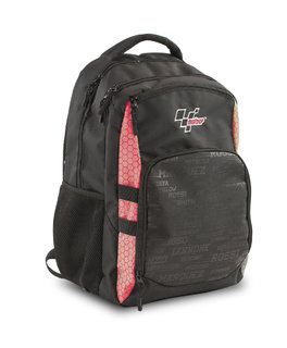 Školní batoh černý/červený, s přední kapsou-1