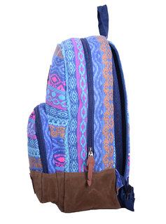 Školní batoh Classic Blue Tribal-4