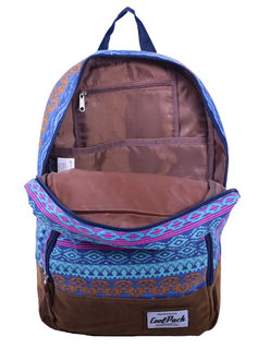 Školní batoh Classic Blue Tribal-5