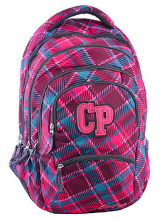 Školní batoh College Cranberry Check-1