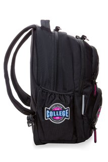 Školní batoh Dart Badges black-2