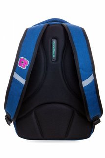 Školní batoh Dart Badges blue-2