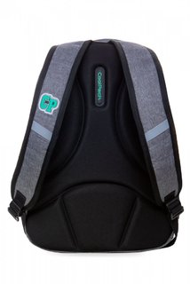 Školní batoh Dart Badges grey-2