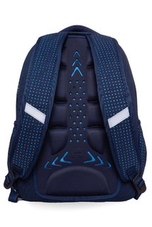 Školní batoh Dart II Dots blue navy-3