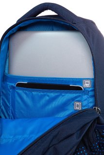 Školní batoh Dart II Dots blue navy-4
