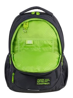 Školní batoh Dart XL grey/lemon-2