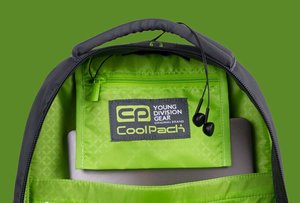 Školní batoh Dart XL grey/lemon-5