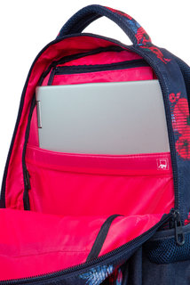 Školní batoh Drafter Red poppy-4