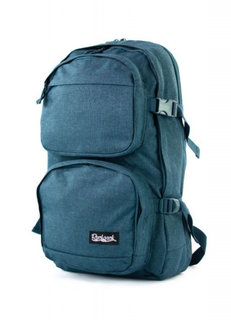 Školní batoh Free Blue melange-1