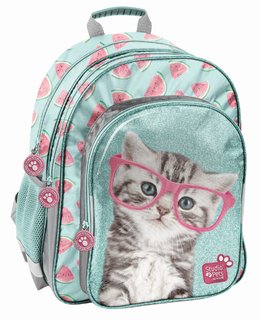 Školní batoh Kočka meloun-1