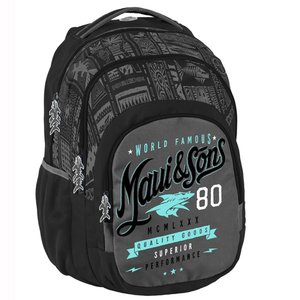 Školní batoh Maui and sons černý-1