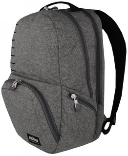 Školní batoh Melange světle šedý-2