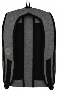 Školní batoh Melange světle šedý-3