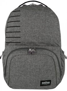 Školní batoh Melange světle šedý-1