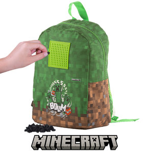Školní batoh Minecraft jednokomorový-3