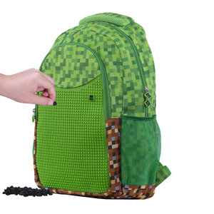 Školní batoh MineCraft zelený-1