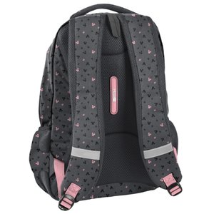 Školní batoh Minnie Mouse šedo-růžová-3
