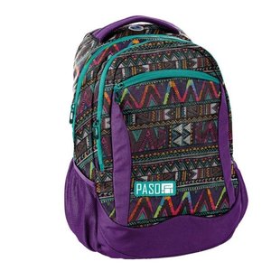 Školní batoh Purple Indi-1