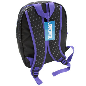 Školní batoh Raven jednokomorový, fialový/černý-2