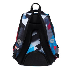 Školní batoh Red Blocks-3